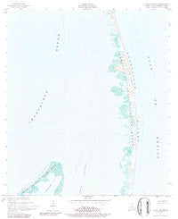 North Islands Louisiana Historical topographic map, 1:24000 scale, 7.5 X 7.5 Minute, Year 1951