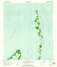 North Islands Louisiana Historical topographic map, 1:24000 scale, 7.5 X 7.5 Minute, Year 1951
