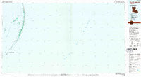 North Islands Louisiana Historical topographic map, 1:100000 scale, 30 X 60 Minute, Year 1982