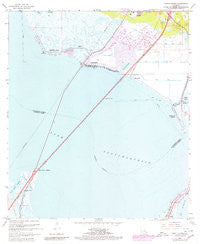 North Shore Louisiana Historical topographic map, 1:24000 scale, 7.5 X 7.5 Minute, Year 1967