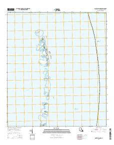North Islands Louisiana Current topographic map, 1:24000 scale, 7.5 X 7.5 Minute, Year 2015