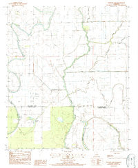 Panther Lake Louisiana Historical topographic map, 1:24000 scale, 7.5 X 7.5 Minute, Year 1987