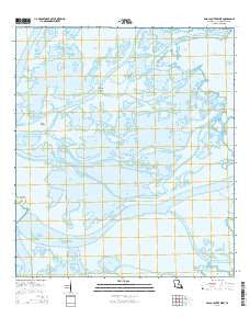 Pass a Loutre West Louisiana Current topographic map, 1:24000 scale, 7.5 X 7.5 Minute, Year 2015
