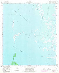 Pelican Pass Louisiana Historical topographic map, 1:24000 scale, 7.5 X 7.5 Minute, Year 1956