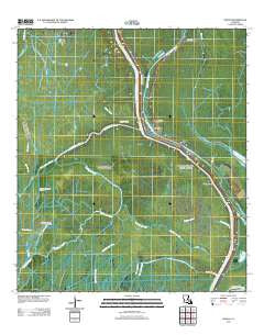Pigeon Louisiana Historical topographic map, 1:24000 scale, 7.5 X 7.5 Minute, Year 2012