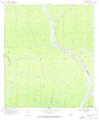 Pigeon Louisiana Historical topographic map, 1:24000 scale, 7.5 X 7.5 Minute, Year 1969