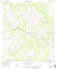 Pitkin Louisiana Historical topographic map, 1:24000 scale, 7.5 X 7.5 Minute, Year 1959