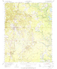 Plain Dealing Louisiana Historical topographic map, 1:62500 scale, 15 X 15 Minute, Year 1955