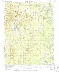 Plain Dealing Louisiana Historical topographic map, 1:62500 scale, 15 X 15 Minute, Year 1955