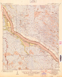 Pointe a La Hache Louisiana Historical topographic map, 1:62500 scale, 15 X 15 Minute, Year 1944