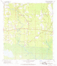 Ponchatoula NE Louisiana Historical topographic map, 1:24000 scale, 7.5 X 7.5 Minute, Year 1968