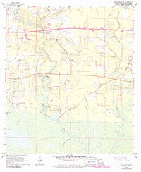 Ponchatoula NE Louisiana Historical topographic map, 1:24000 scale, 7.5 X 7.5 Minute, Year 1968