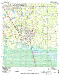 Ponchatoula Louisiana Historical topographic map, 1:24000 scale, 7.5 X 7.5 Minute, Year 1994