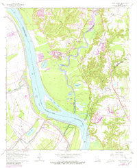 Port Hudson Louisiana Historical topographic map, 1:24000 scale, 7.5 X 7.5 Minute, Year 1963