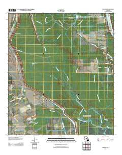 Portage Louisiana Historical topographic map, 1:24000 scale, 7.5 X 7.5 Minute, Year 2012