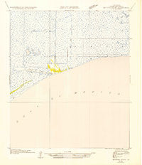 Redfish Point SW Louisiana Historical topographic map, 1:31680 scale, 7.5 X 7.5 Minute, Year 1954