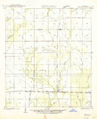 Reeves Louisiana Historical topographic map, 1:31680 scale, 7.5 X 7.5 Minute, Year 1947