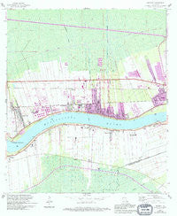 Reserve Louisiana Historical topographic map, 1:24000 scale, 7.5 X 7.5 Minute, Year 1962