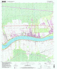 Reserve Louisiana Historical topographic map, 1:24000 scale, 7.5 X 7.5 Minute, Year 1999
