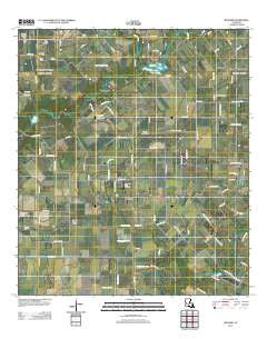 Richard Louisiana Historical topographic map, 1:24000 scale, 7.5 X 7.5 Minute, Year 2012