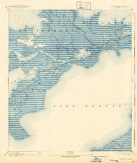Rigolets Louisiana Historical topographic map, 1:62500 scale, 15 X 15 Minute, Year 1893