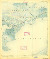 Rigolets Louisiana Historical topographic map, 1:62500 scale, 15 X 15 Minute, Year 1893