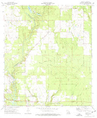 Robert Louisiana Historical topographic map, 1:24000 scale, 7.5 X 7.5 Minute, Year 1974
