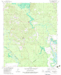 Rocky Branch Louisiana Historical topographic map, 1:24000 scale, 7.5 X 7.5 Minute, Year 1982