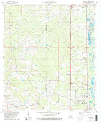 Roseland Louisiana Historical topographic map, 1:24000 scale, 7.5 X 7.5 Minute, Year 1981