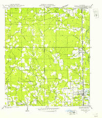 Roseland Louisiana Historical topographic map, 1:31680 scale, 7.5 X 7.5 Minute, Year 1940