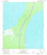Ruddock Louisiana Historical topographic map, 1:24000 scale, 7.5 X 7.5 Minute, Year 1967