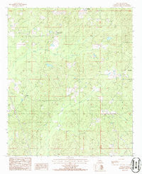 Sailes Louisiana Historical topographic map, 1:24000 scale, 7.5 X 7.5 Minute, Year 1986