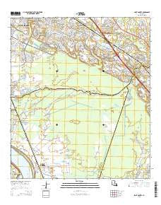 Saint Gabriel Louisiana Current topographic map, 1:24000 scale, 7.5 X 7.5 Minute, Year 2015