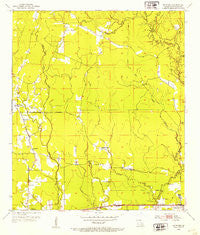 Satsuma Louisiana Historical topographic map, 1:24000 scale, 7.5 X 7.5 Minute, Year 1953