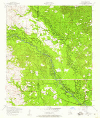 Sieper Louisiana Historical topographic map, 1:24000 scale, 7.5 X 7.5 Minute, Year 1954