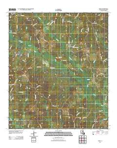 Sikes Louisiana Historical topographic map, 1:24000 scale, 7.5 X 7.5 Minute, Year 2012