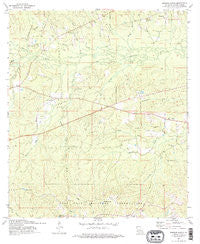 Simpson South Louisiana Historical topographic map, 1:24000 scale, 7.5 X 7.5 Minute, Year 1974