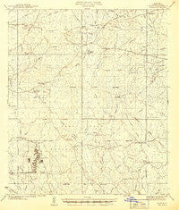 Slagle Louisiana Historical topographic map, 1:62500 scale, 15 X 15 Minute, Year 1941