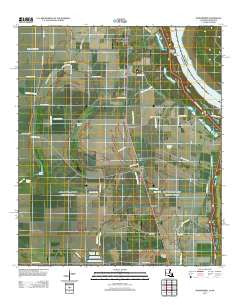 Sondheimer Louisiana Historical topographic map, 1:24000 scale, 7.5 X 7.5 Minute, Year 2012