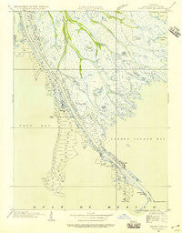 South Pass Louisiana Historical topographic map, 1:31680 scale, 7.5 X 7.5 Minute, Year 1935