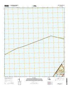 South Point Louisiana Current topographic map, 1:24000 scale, 7.5 X 7.5 Minute, Year 2015