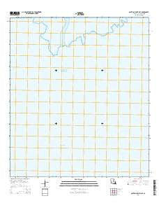 South of Belle Isle Louisiana Current topographic map, 1:24000 scale, 7.5 X 7.5 Minute, Year 2015