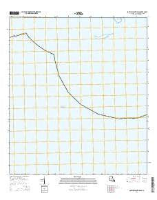 South of South Pass Louisiana Current topographic map, 1:24000 scale, 7.5 X 7.5 Minute, Year 2015