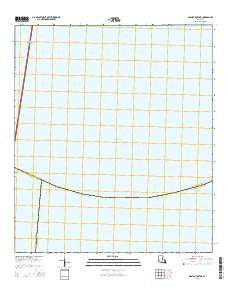 Spanish Fort NE Louisiana Current topographic map, 1:24000 scale, 7.5 X 7.5 Minute, Year 2015
