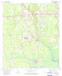 Springfield Louisiana Historical topographic map, 1:24000 scale, 7.5 X 7.5 Minute, Year 1963