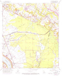 St. Gabriel Louisiana Historical topographic map, 1:24000 scale, 7.5 X 7.5 Minute, Year 1963