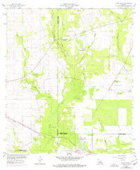 Steep Gully Louisiana Historical topographic map, 1:24000 scale, 7.5 X 7.5 Minute, Year 1959