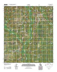 Sugrue Louisiana Historical topographic map, 1:24000 scale, 7.5 X 7.5 Minute, Year 2012