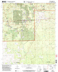 Sugrue Louisiana Historical topographic map, 1:24000 scale, 7.5 X 7.5 Minute, Year 2004
