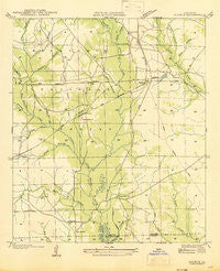 Sugrue Louisiana Historical topographic map, 1:31680 scale, 7.5 X 7.5 Minute, Year 1947